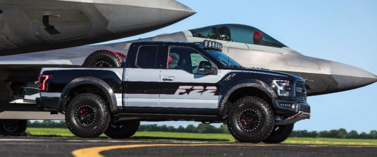 Meet The Highly-Custom F-22 Raptor-Inspired Ford F-150 Raptor