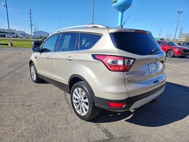 Used 2017 Ford Escape Titanium with VIN 1FMCU0J94HUB62891 for sale in Grandville, MI