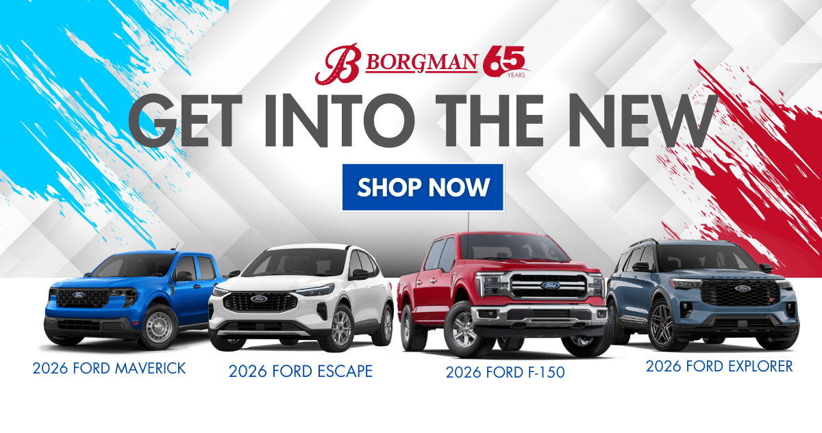Get into the new at Borgman Ford
